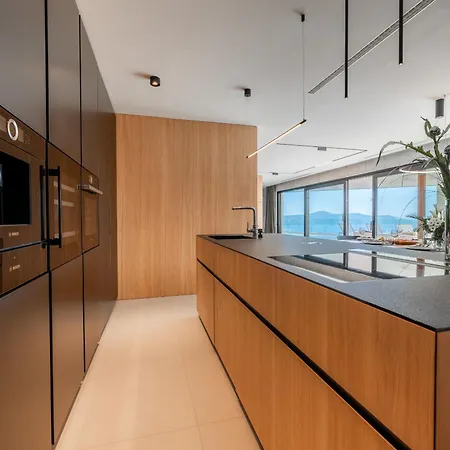 3,0 Near For 8 People With Indoor And Outdoor Pool & Wellness Villa Opatija