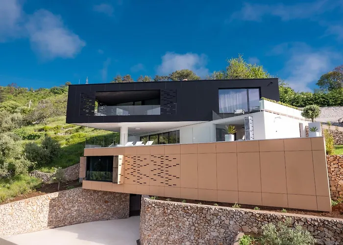 3,0 Near For 8 People With Indoor And Outdoor Pool & Wellness Opatija